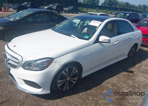 2014 Mercedes-Benz E 350 4Matic z USA, uszkodzony, nr VIN WDDHF8JB3EA855704